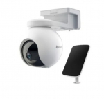 EZVIZ CS-EB8/SP 4G akutoitega v&auml;listingimustes kasutatav PT-kaamera koos p&auml;ikesepaneeli komplektiga (4K, koos p&auml;ikesepaneeliga CS-PSP8, IP65)