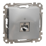 Schneider Electric Sedna Design SDD113461S RJ45 pistikupesa (Cat6, STP, alumiinium)