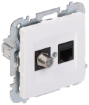 L&otilde;pppistikupesa SANTRA/4190-10/EPN F + RJ45 t&uuml;&uuml;p Elektro-Plast