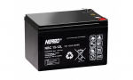 Aku 12V 15h F2 6,3mm AGM VRLA NERBO NBC15-12L
