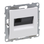 Valge RJ45 UTP 6A pesa SUNO Legrand 721154