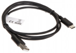 KAABEL USB-W-C/USB-W-1M/B 1.0 m