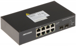 POE L&Uuml;LITI DS-3T0510HP-E/HS 8-PORDILINE SFP Hikvision
