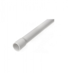 Valge PVC-toru 50 mm laienenud otsaga, 3 m (5)