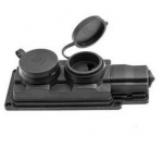 Pistikupesa Pawbol D.3159/2-S (16A, 250V, IP44)