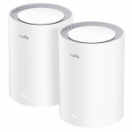 TERVE KODU WI-FI S&Uuml;STEEM MESH M3000(2-PACK) Wi-Fi 6 2.4 GHz, 5 GHz, 574 Mbps + 2402 Mbps CUDY