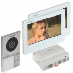 VIDEOGA UKSETELEFONI KOMPLEKT DS-KIS705EY/2MONITORS Hikvision
