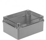 Hermeetiline kast l&auml;bipaistva kaanega Pawbol S-BOX 316-P (hall, 150x110x70)