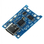 LI-ION BATTERY CHARGING MODULE CHAR-4056-18650/USB-C