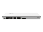 Hallatav L3 kommutaator MIKROTIK CRS326-24G-2S+RM, 24 &times; Gigabit Ethernet, 2 &times; SFP+, riiulisse paigaldatav