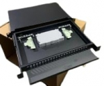 Optiline &uuml;henduspaneel 19" 1U LK-ODF-011 (12xSC simplex, kassetiga, termoliitmikud, siinid, 482x293 mm)