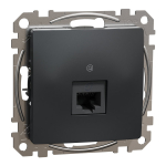 Arvutipistikupesa 1xRJ45 UTP Cat6 Schneider Electric Sedna Design SDD114461 (antratsiit)