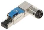 KATETUD NURGALINE MODULAARNE PISTIK RJ45/FTP6A-HAND-KAT