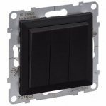 Must l&uuml;liti kruviklemmidega 10AX Suno Legrand 721403