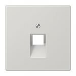 Arvutipesa viimistlus JUNG LS969-1UALG (hall, 1xRJ45)