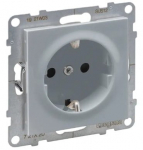 Alumiiniumist maandusega pistikupesa SUNO Legrand 721320