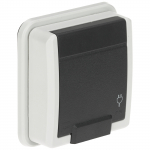 &Uuml;HEKOHALINE PAIGALDATAV PISTIKUPES AQUANT-5041-70/EPN 230 V AC 16 A IP55 Elektro-Plast