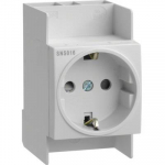 Modulaarne pistikupesa Hager SNS016 (16A, 250V, 2P+E)