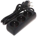 V&Otilde;IMSUSJAOTUSSEADE PR-1.5M-3G/B (3 PISTIKUPESAD) 1,3 m