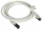 PATCHCORD RJ45/SFTP/8.1/1.5-GREY 1,5 m LANBERG