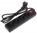 V&Otilde;IMSUSJAOTUR PR-1.5M-4G-SW/B (4 PISTIKUPESAD) 1,3 m