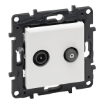 TV / SAT pesa Niloe Step Legrand 863183 (valge v&auml;rv)