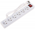 Voolujaoturi PR-1.5M-6G-SW/W (6 pistikupesa) 1,3 m