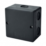 Hermeetiline jaotuskast Kopos KSK 80_FA (must, 81x81x54mm, IP66, UV-kindel)