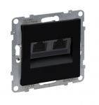 Arvuti pesa 2 x RJ45 UTP CAT 6 SUNO Legrand 721453 (must v&auml;rv)