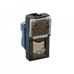 Arvutipesa RJ45 Legrand Mosaic 079461L (mattmust)