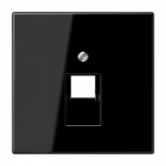 Arvutipesa viimistlus JUNG LS969-1UASW (must, 1xRJ45)
