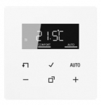 Termostaat LCD-ekraaniga JUNG TRDLS1790WW (valge, siseruumidesse, programmeeritav)