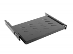 V&auml;ljat&otilde;mmatav riiul 19" kapi jaoks 1U L550 (must)