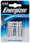 LIITIUM-AKU ENERGIZER ULTIMATE LITHIUM BAT-AAA-LITHIUM/E*P4 1,5 V LR03 AAA