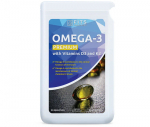 Omega-3 Premium D3 ja K2 vitamiinidega 90 geelkapslit