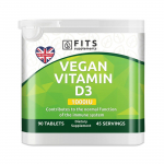 Vegan D-Vitamiin D3 1000 IU 90 tabletti