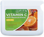C-Vitamiin 500 mg beetakaroteeniga apelsinimatselised 60 tabletti