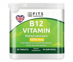 B12-Vitamiin met&uuml;&uuml;lkobalamiin 1000 mcg 90 tabletti