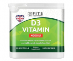 D3-Vitamiin 100 mcg (4000IU) 30 &otilde;likapslit