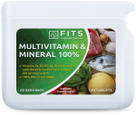Multivitamiinid ja mineraalained 100% 120 tabletti