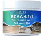 BCAA 4:1:1 aminohapped Glutamiiniga ja B6-vitamiiniga 300 kapslit