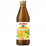 Kombucha jook, rohelise sidruni ja ingveri maitseline, &ouml;koloogiline