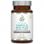 &bdquo;Caprylic Acid Plus&rsquo;&rsquo; k&uuml;&uuml;slaugu, pune, greibiseemnete ja rohelise teega. Toidulisand.
