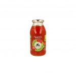 T&uuml;keldatud tomatitega p&uuml;ree basiilikuga, &ouml;koloogiline
