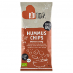 Hummus kr&otilde;psud karri v&uuml;rtsidega, &ouml;koloogiline