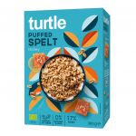 Paisutatud spelta terad meega, &ouml;koloogiline