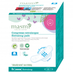 &Otilde;hukesed ja eriti pikad puuvillased tiibadega h&uuml;gieenisidemed, &ouml;koloogilised