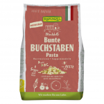 "Kirjad" v&auml;rvilised makaronid supile, &ouml;koloogilised