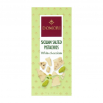 Valge &scaron;okolaad SICILIAN SALTED PISTACHIOS