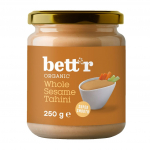 Tum&scaron;ā sezama pasta TAHINI, ekoloģiska